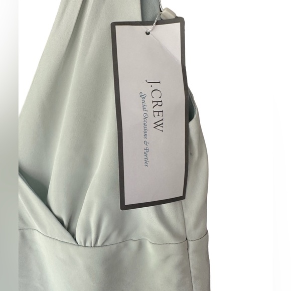 J.Crew Sophia Dress - Light Blue - Simple and Elegant - Tricotine 100% Silk - 6P - Picture 3 of 6